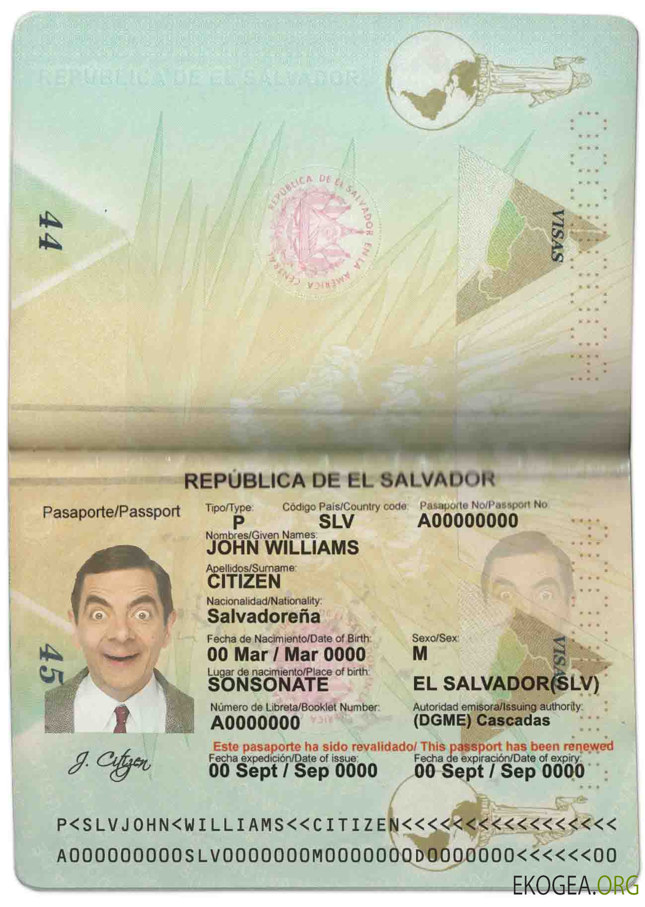 Passeport salvadorien